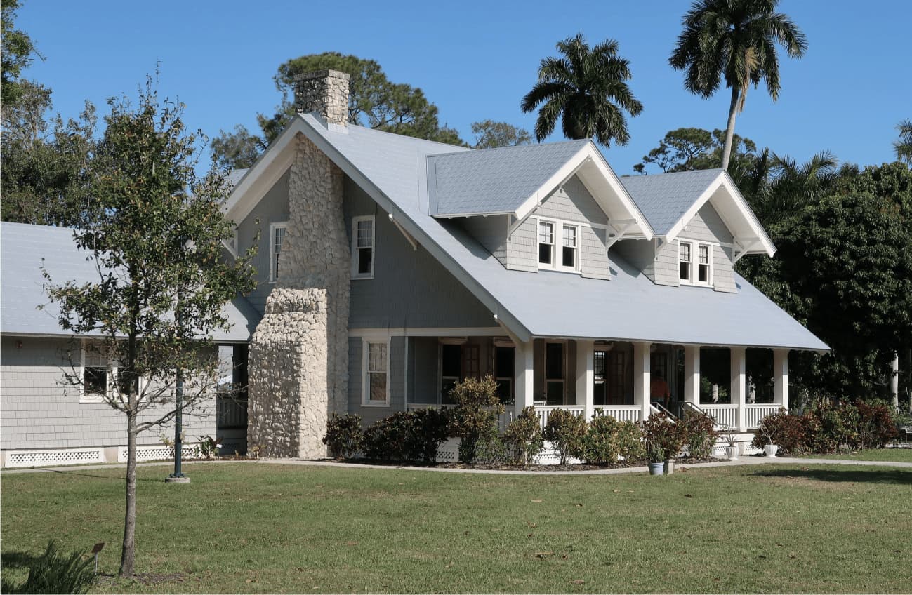 Single-family home exterior